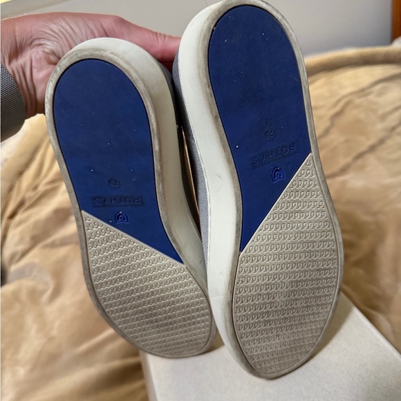 Rothy's Light Gray Slip-On Sneakers 7.5 - Picture 4 of 5